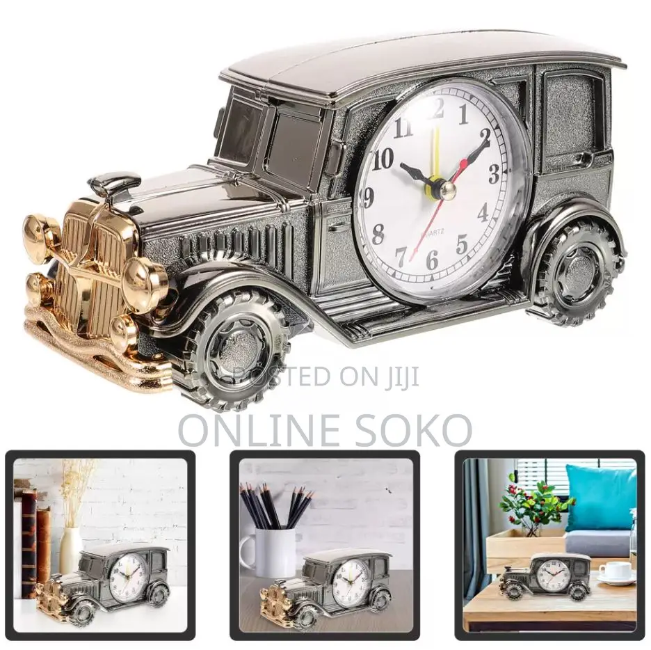 Retro Vintage Antique Decor Car Design Alarm Clock