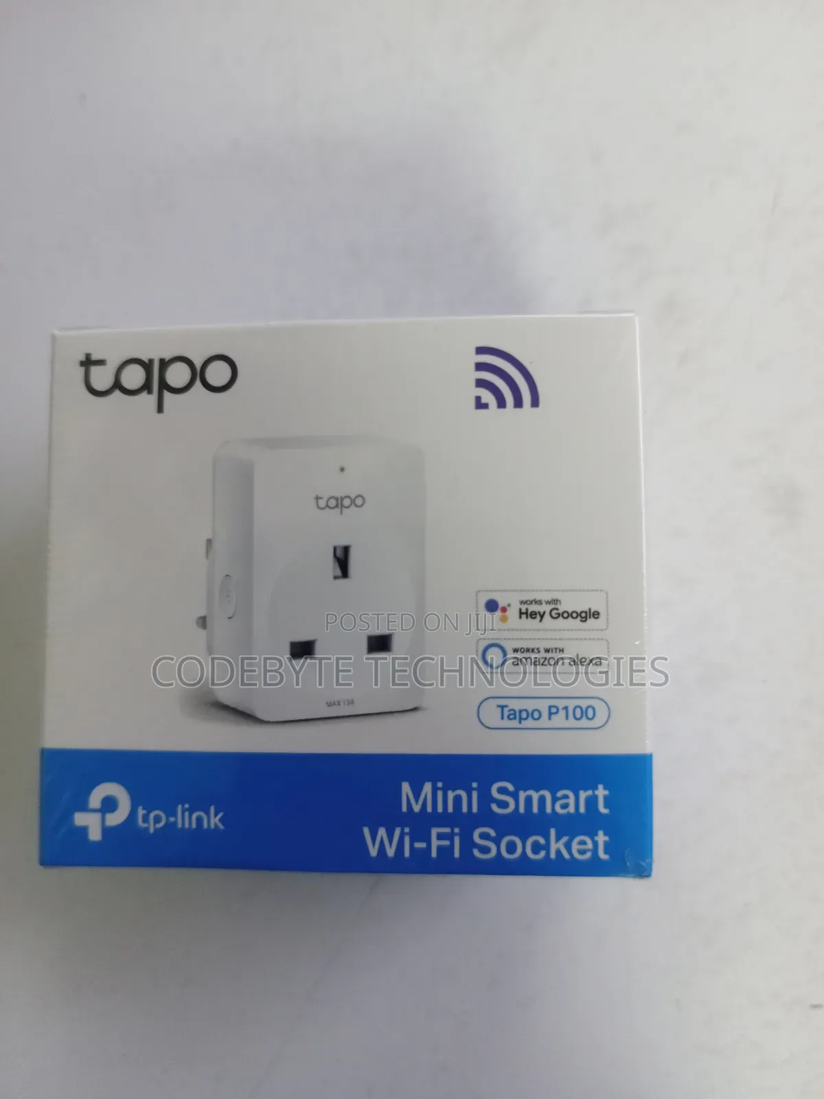 Tp-Link Mini Smart Wi-Fi Socket - Tl-Tapo P100 ``