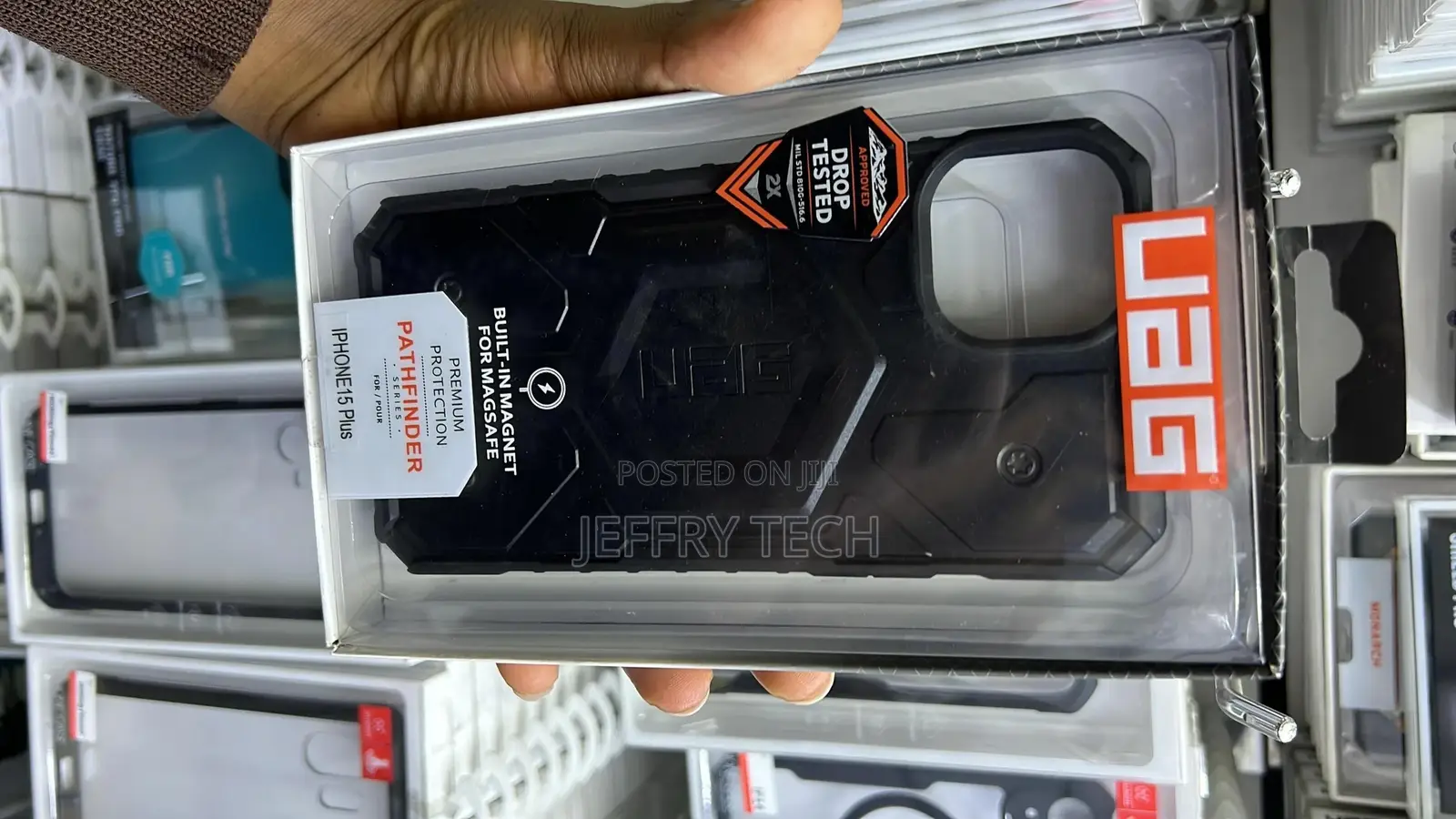 UAG Pathfinder Case for Magsafe for iPhone 15 Plus