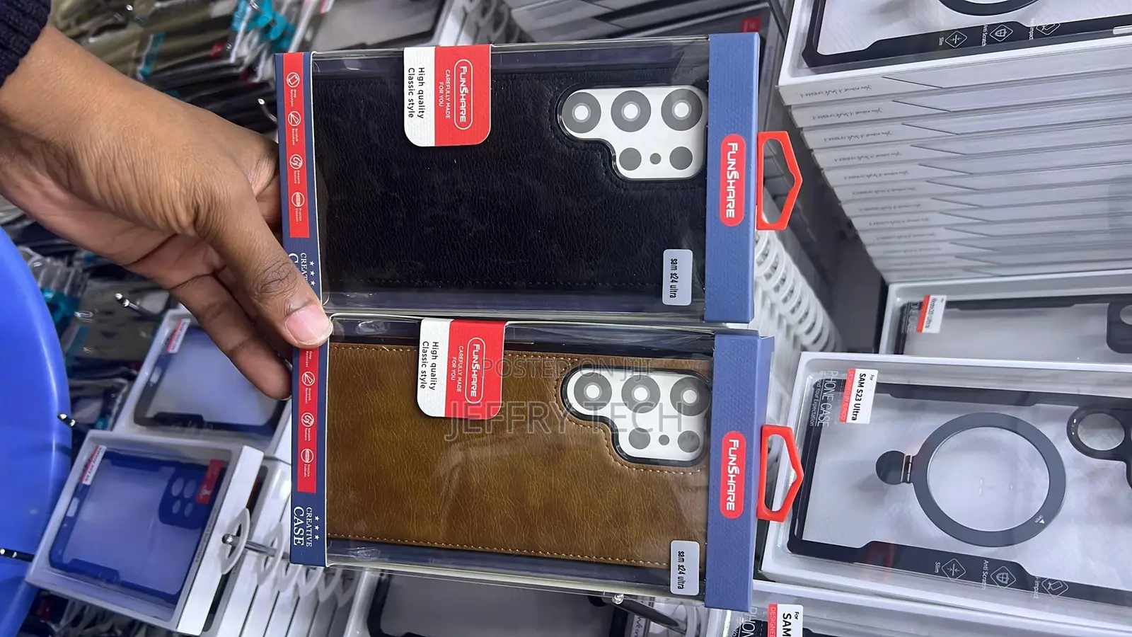 Leather Samsung Galaxy S24 Ultra