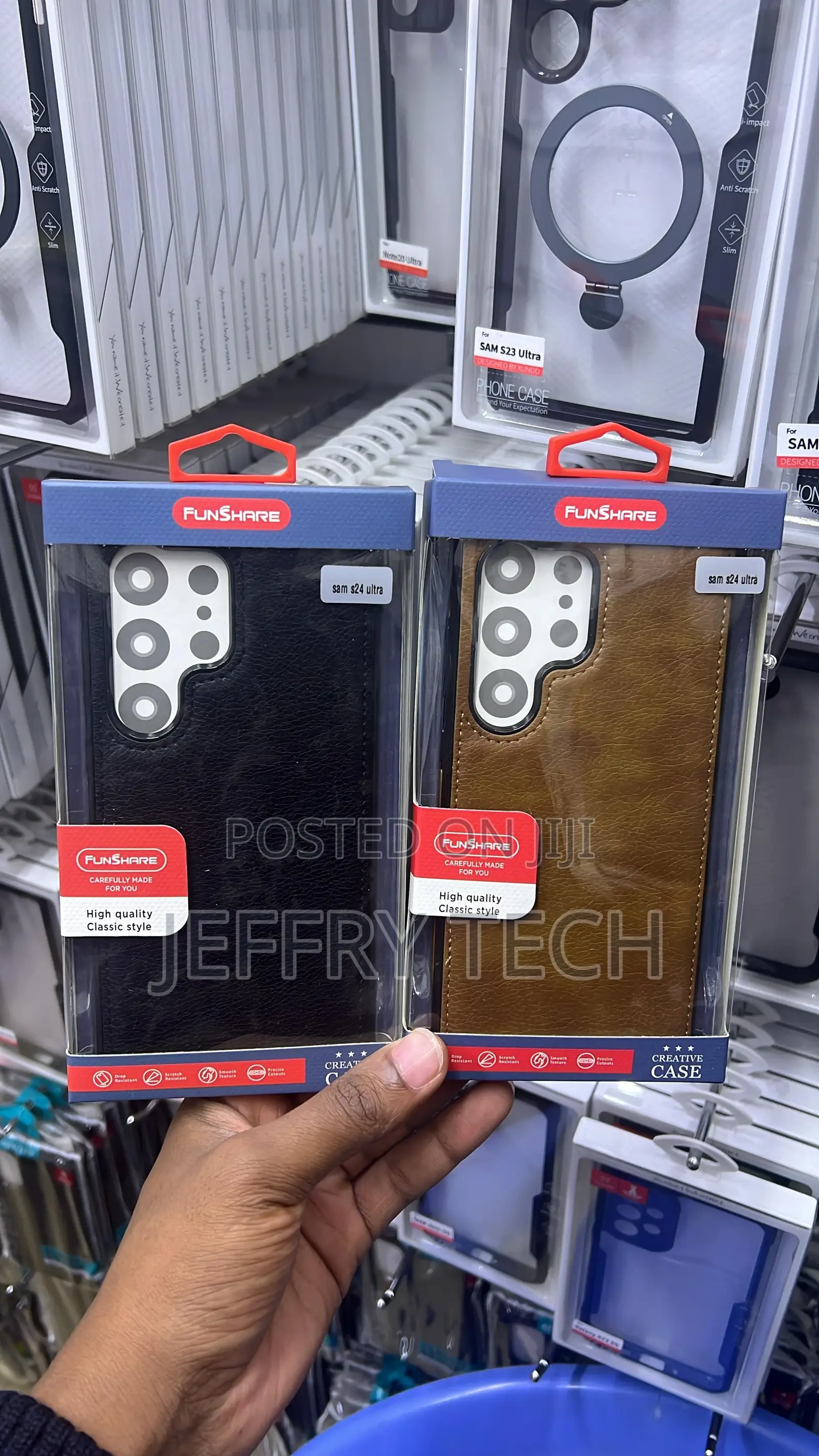 Leather Samsung Galaxy S24 Ultra
