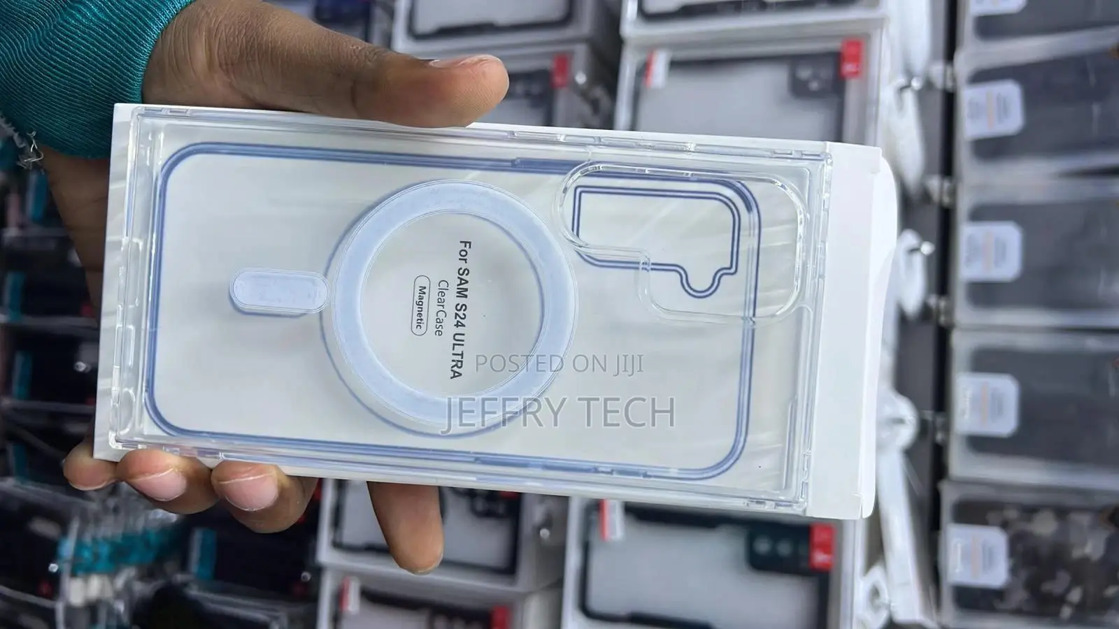 Samsung Galaxy S24 Ultra Magsafe Transparent Case Cover