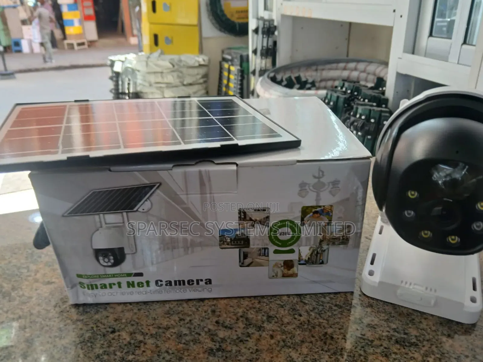 Solar Powered Camera Single Lens Wifi Option