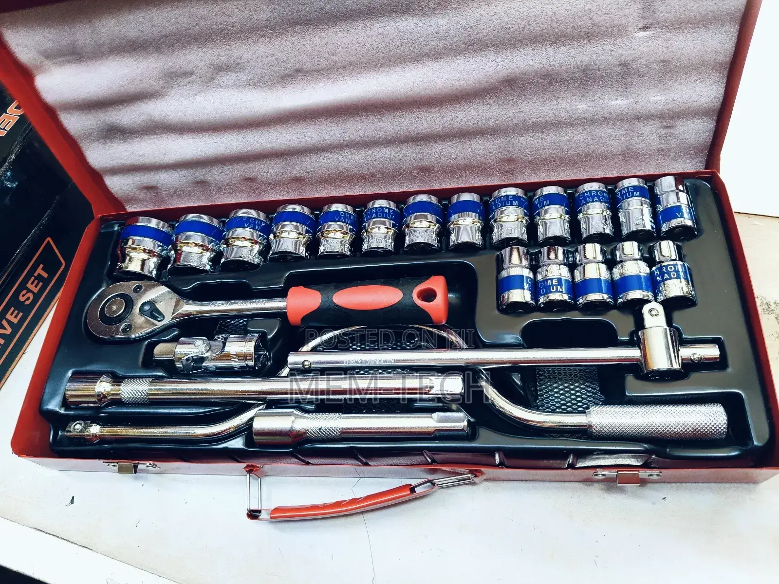 24pcs Socket Set Chrome Vanadium