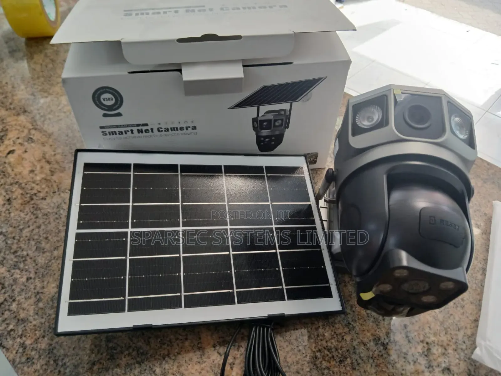 Solar Powered Smartnet Camera Dual Lens (Wifi)