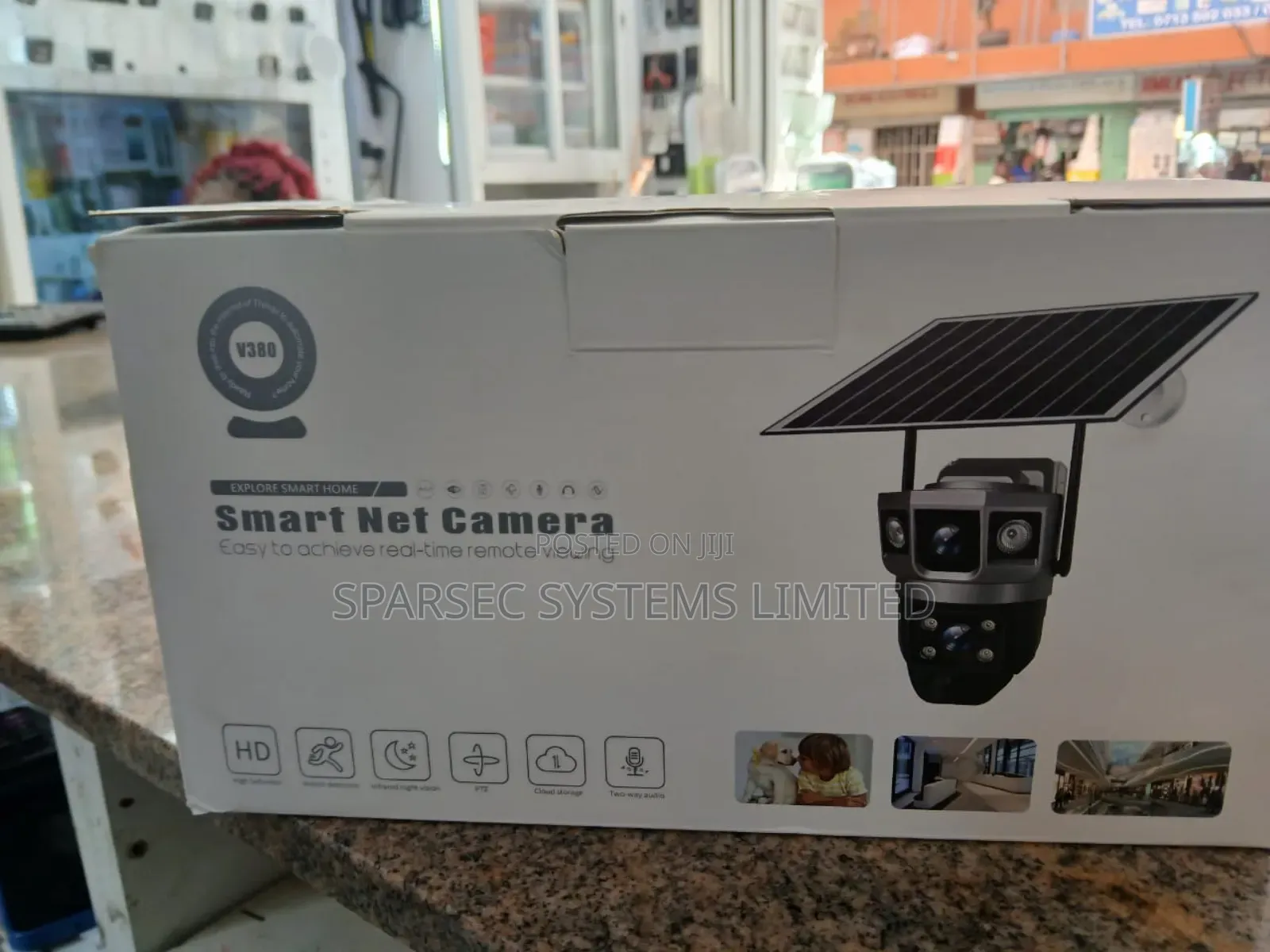 Solar Powered Smartnet Camera Dual Lens (Wifi)