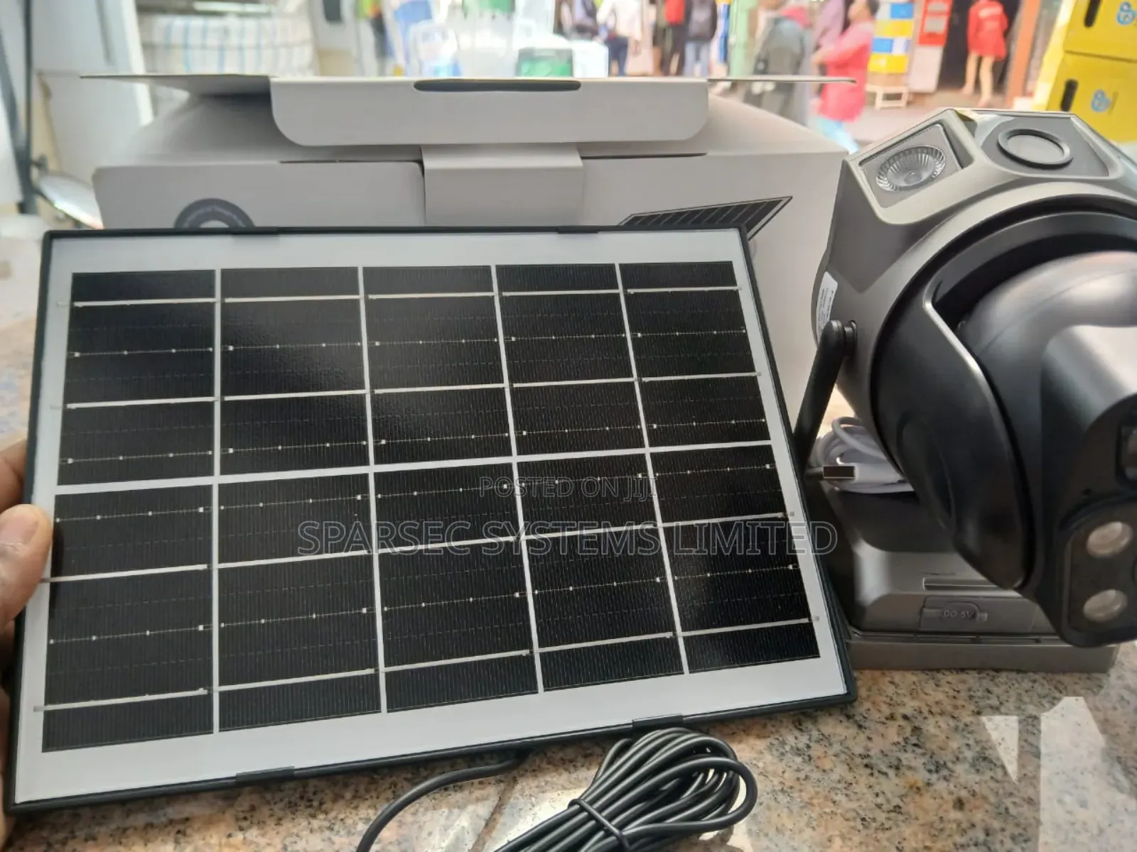 Solar Powered Smartnet Camera Dual Lens (Wifi)