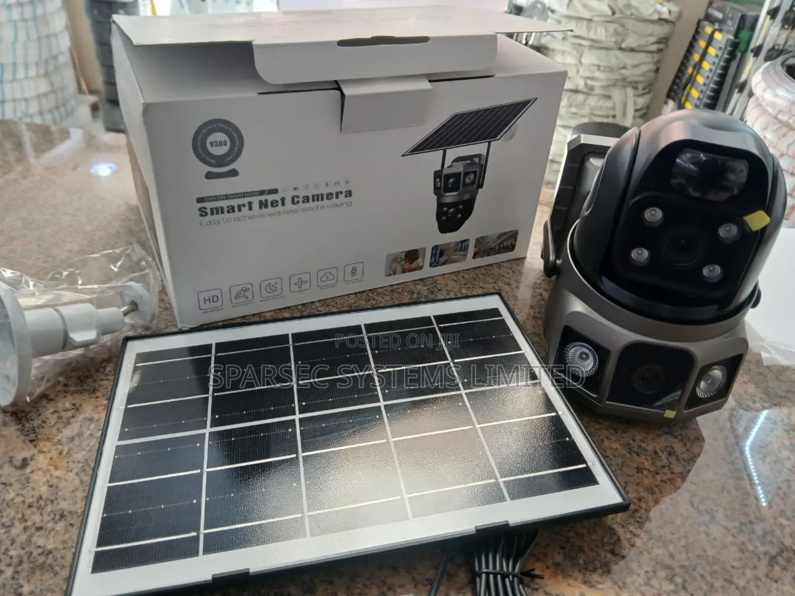 Solar Powered Smartnet Camera Dual Lens (Wifi)