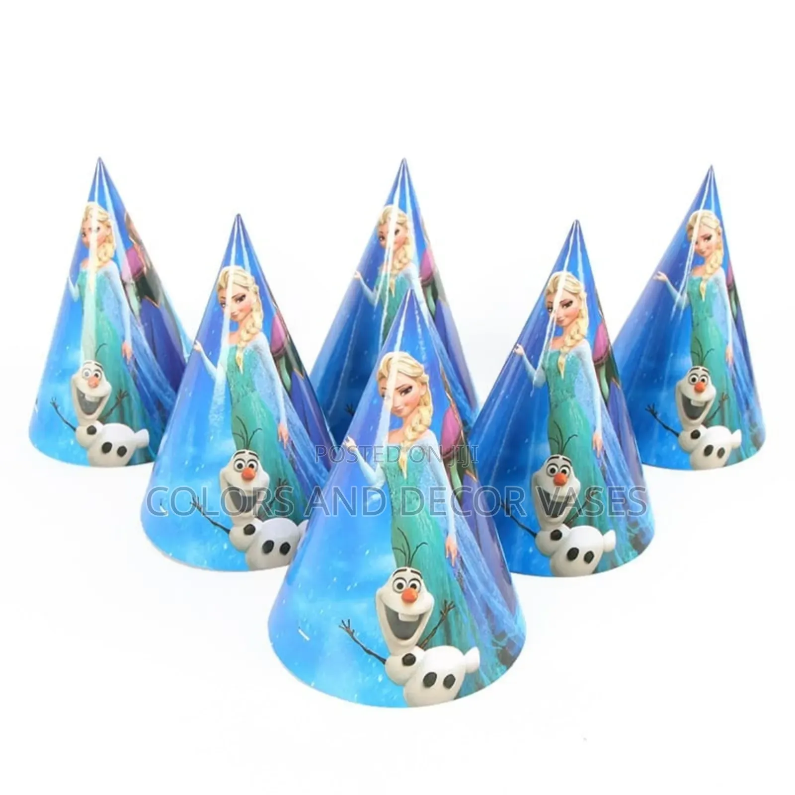 Frozen Paper Hats 10pcs