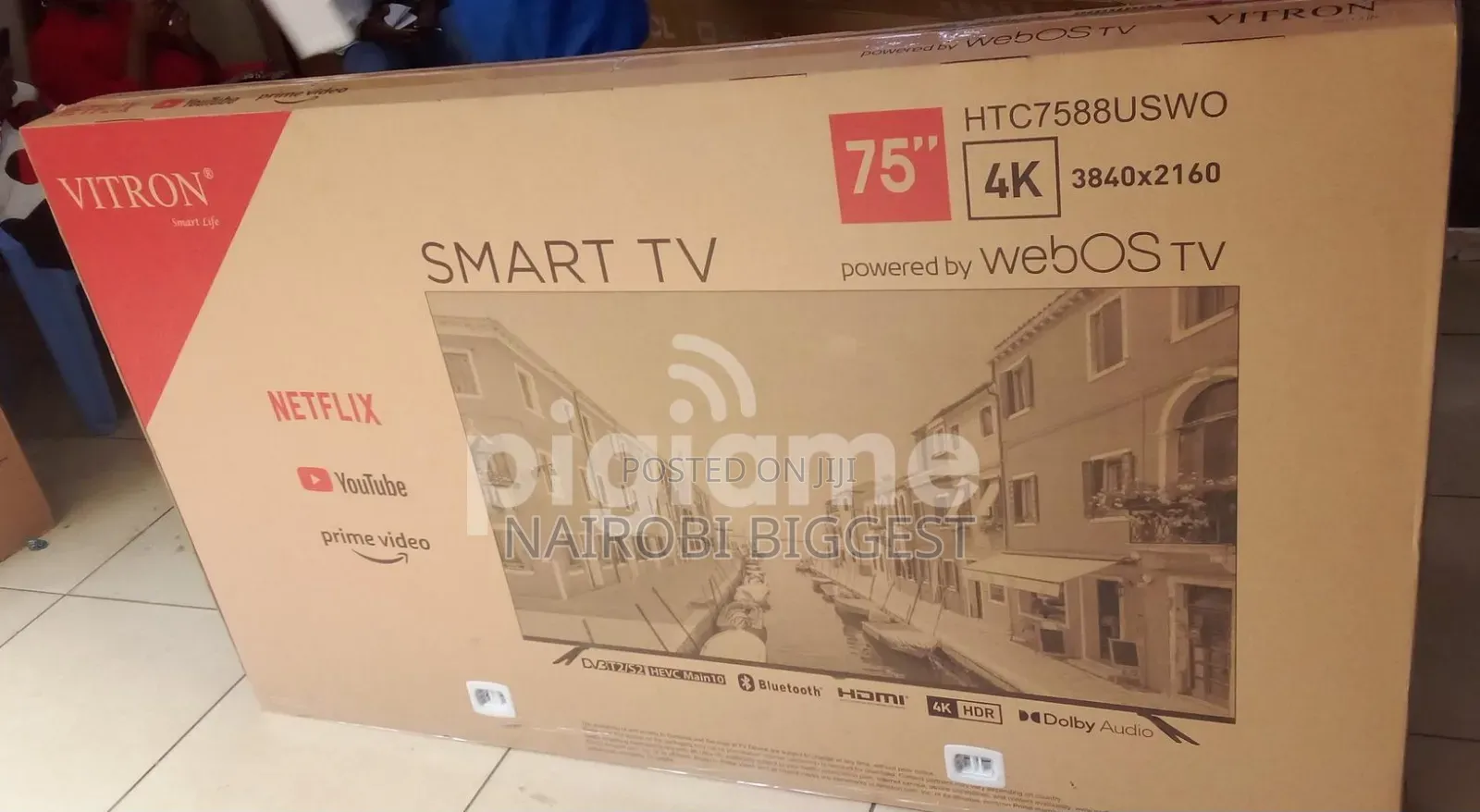 Vitron 75" Webos Uhd Smart Television