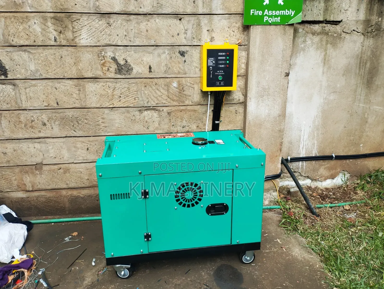Hl Power 7.5kva Diesel Single Phase Generator.