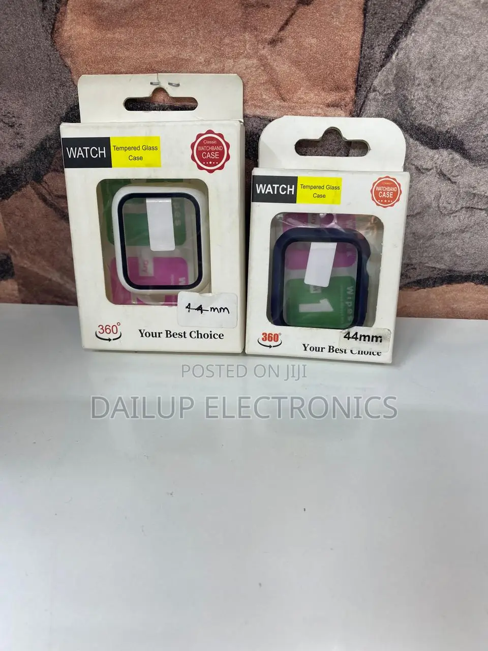 iPhone Smart Watch Tempered Glass Case