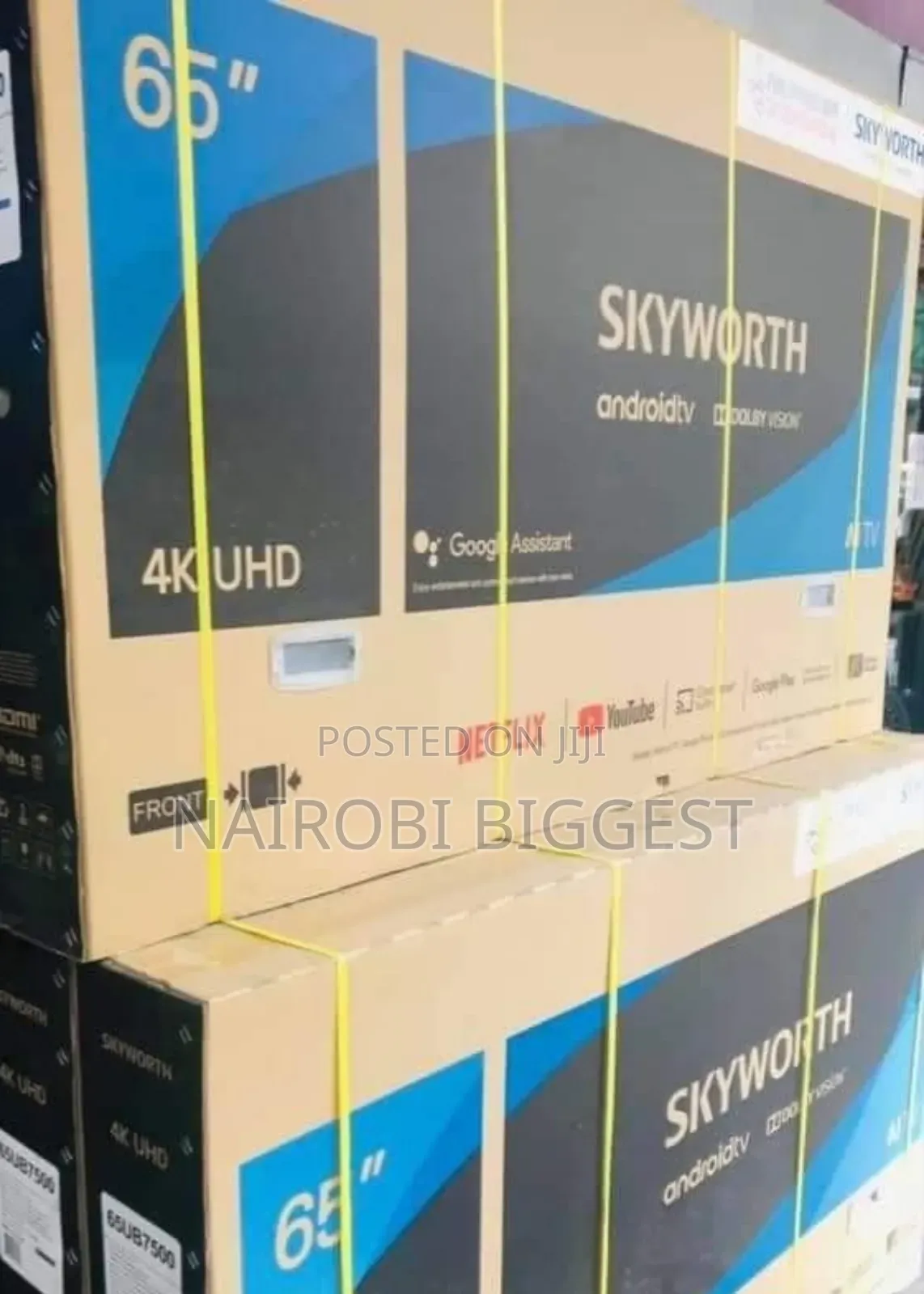 Skyworth 65" Uhd Frameless Hc Television
