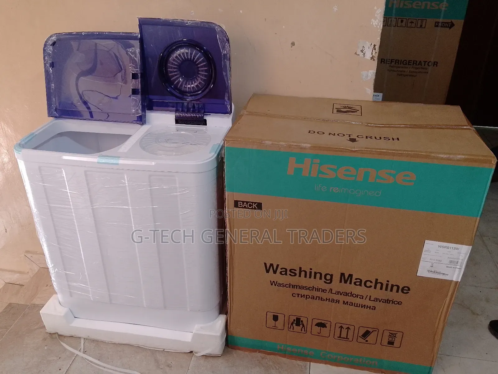 Hisense Twin Tub Top Loader Wash and Spin 11kg Washer