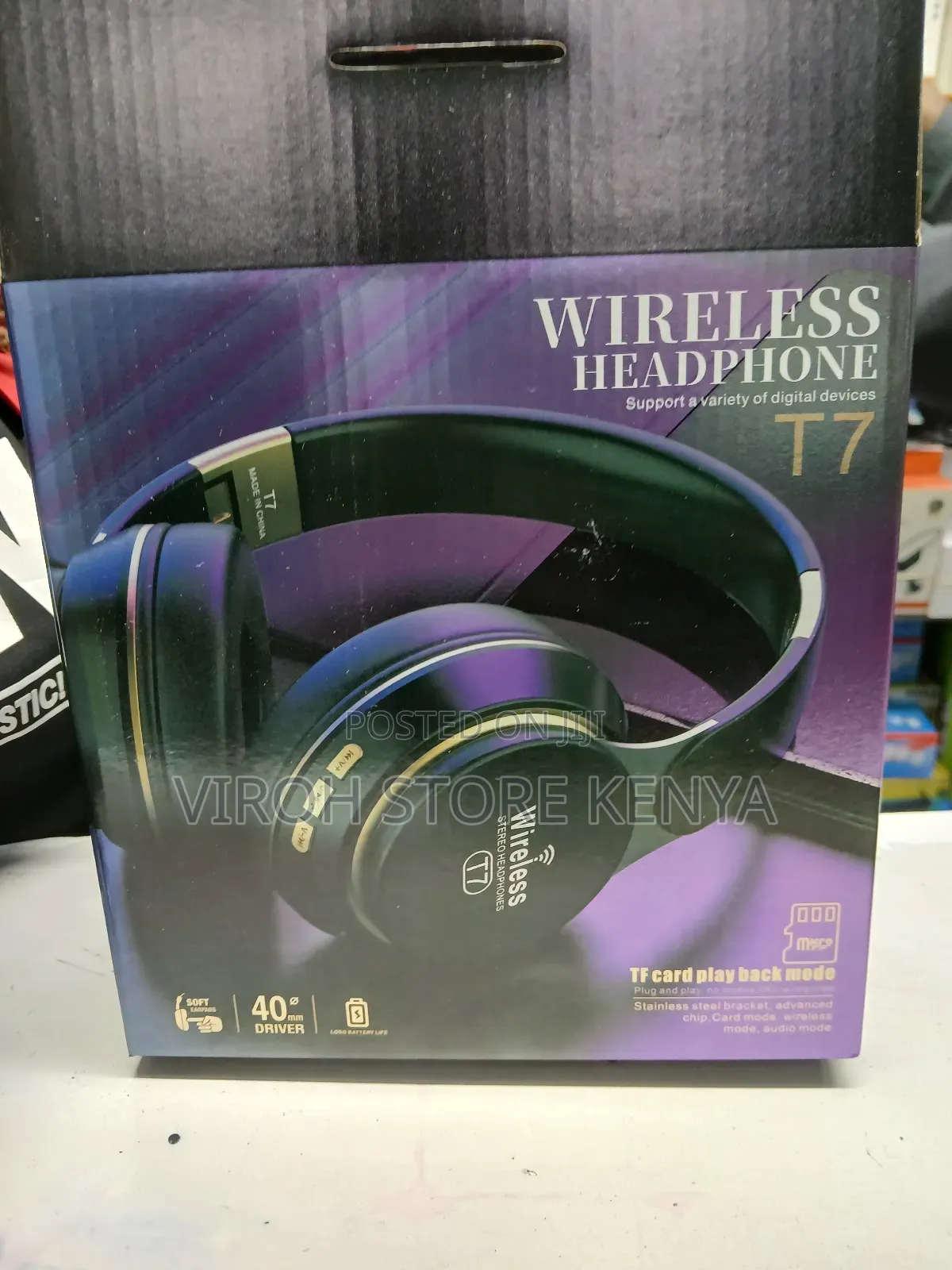 T9 Wireless / Wired Headphones Quality Music Headsets