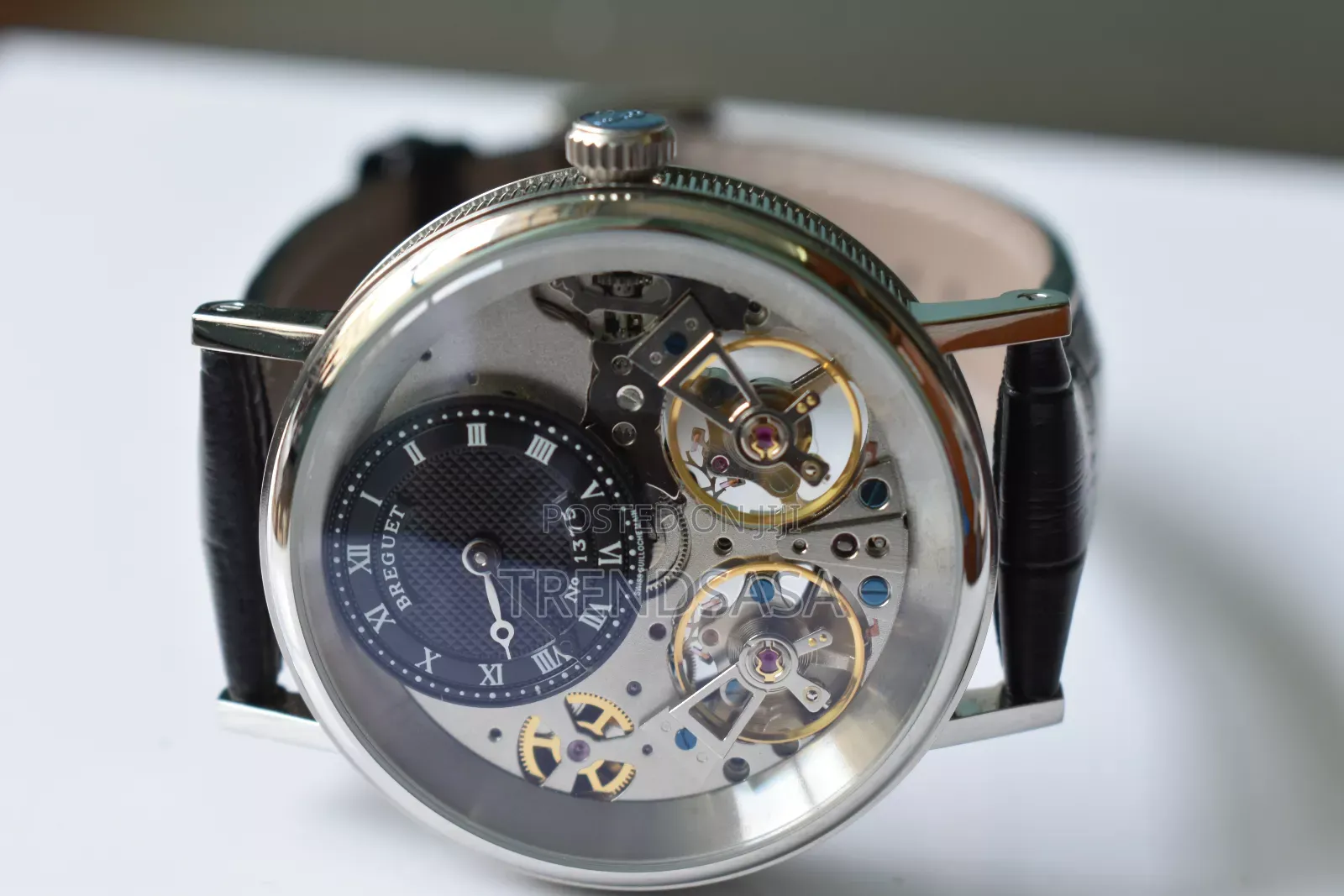 Breguet Twin Tourbillion Black Dial