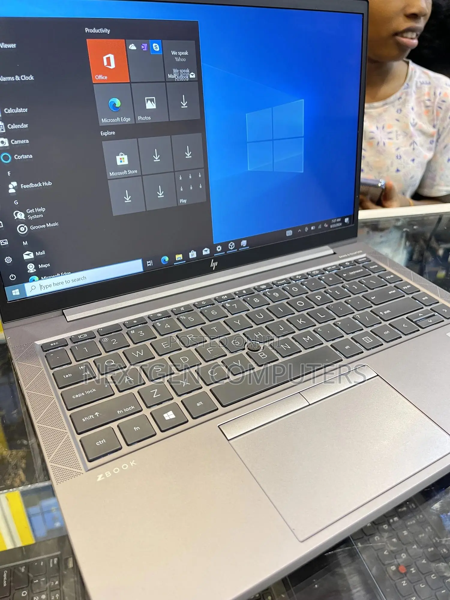 Laptop HP ZBook 14 16GB Intel Core I7 SSD 512GB
