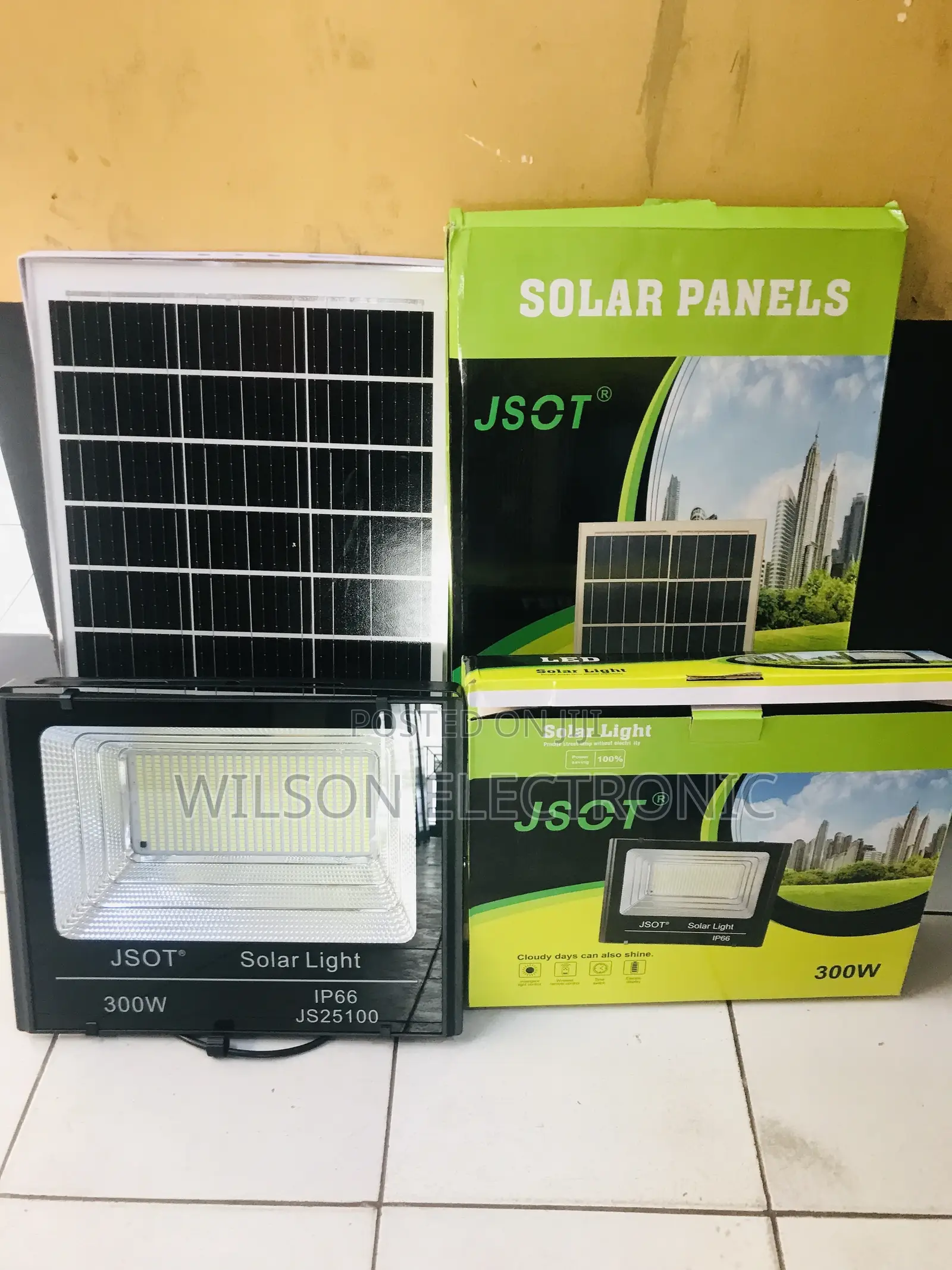 Solar Floodlight 300w.