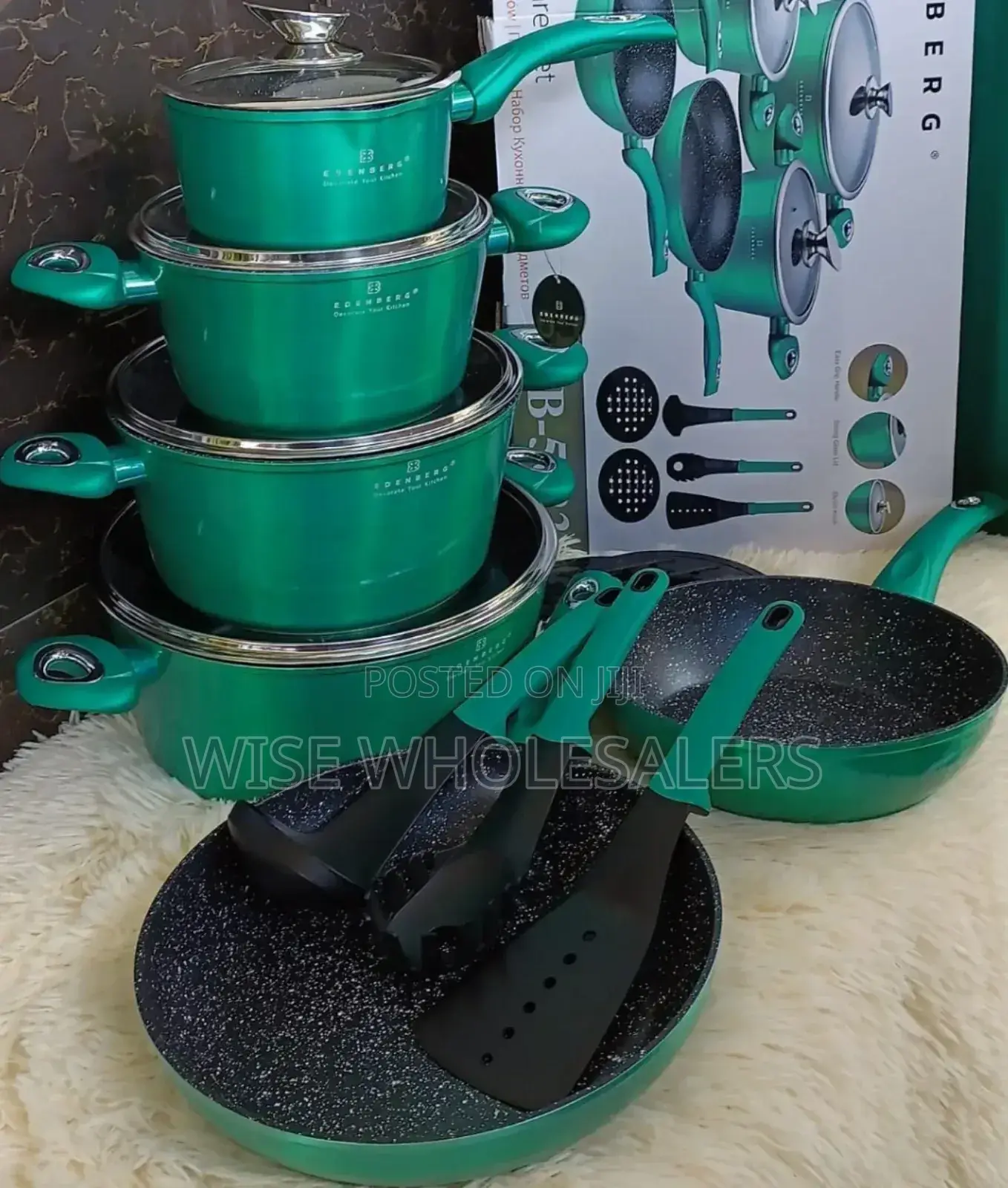 *10pcs Edenburg Cookware Set°°••°
