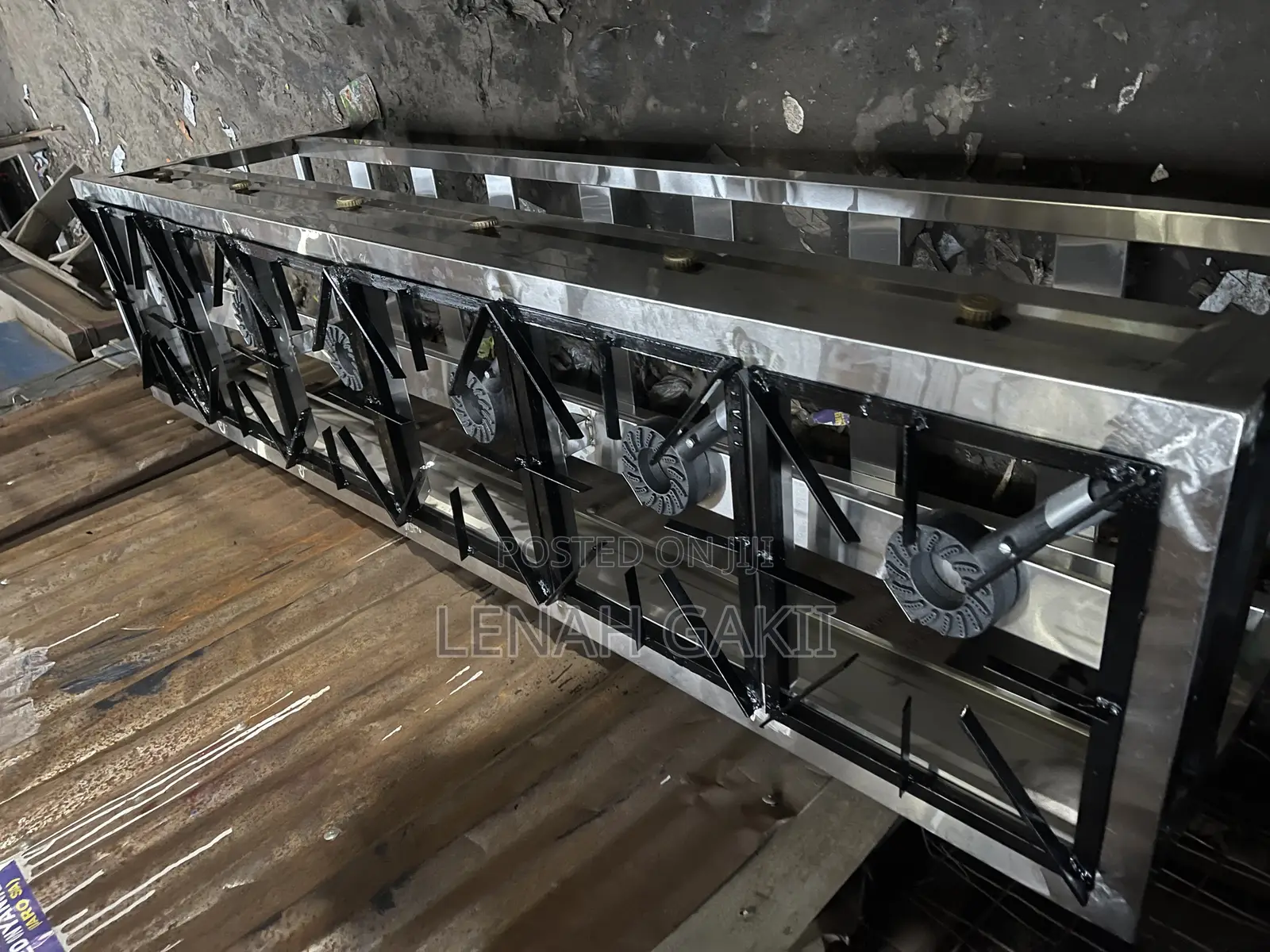 6 Burner Gas Cooker Commercial Jua Kali