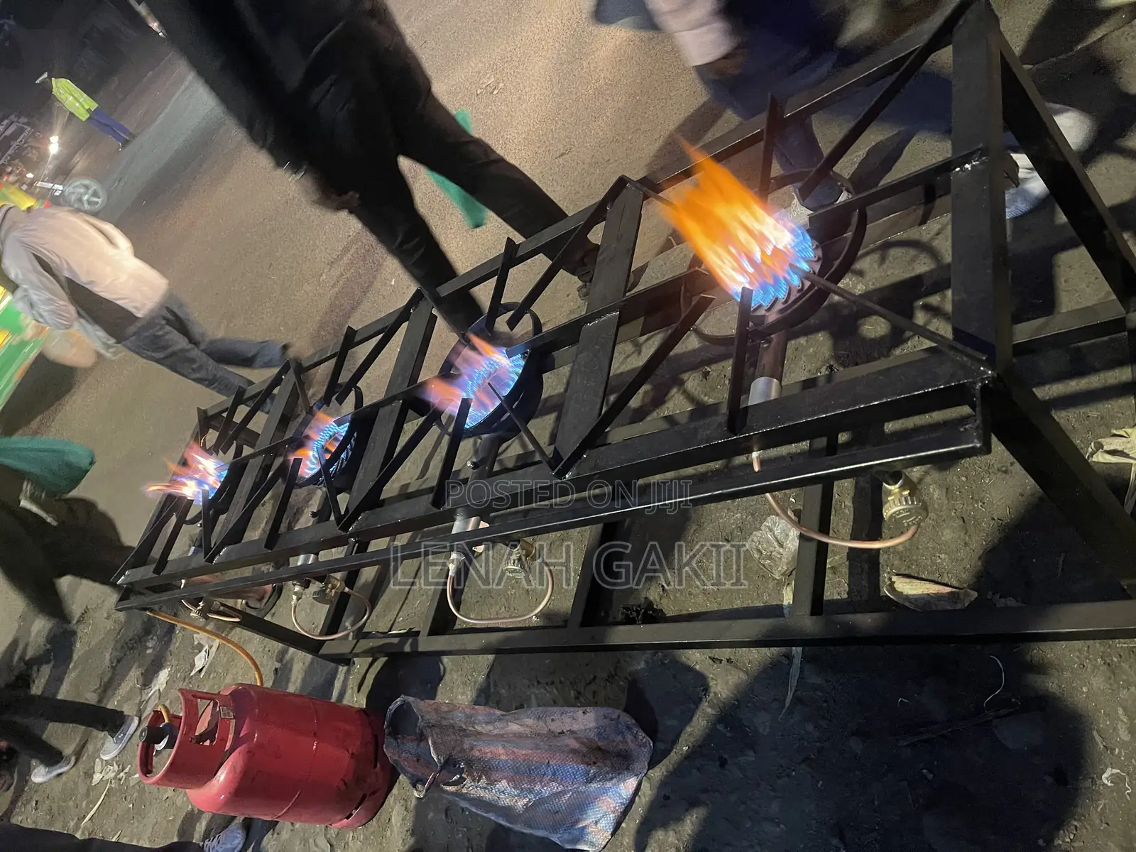 4 Burner Gas Cooker Commercial
