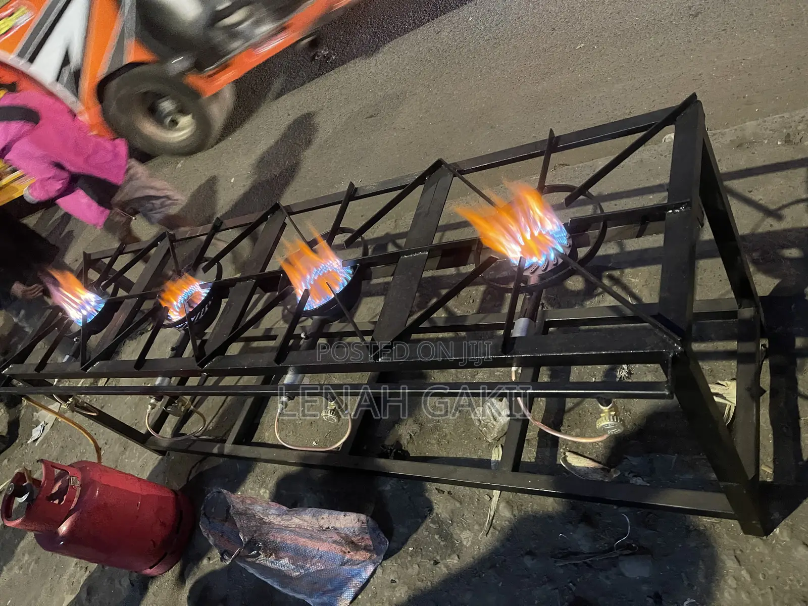 4 Burner Gas Cooker Commercial