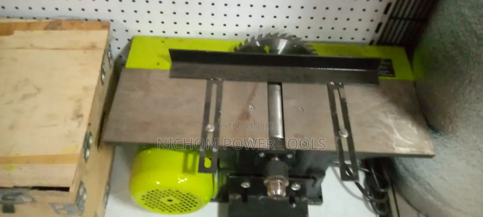 Heavyduty 3 in 1 Table Saw,Planner Drill 1.75hp