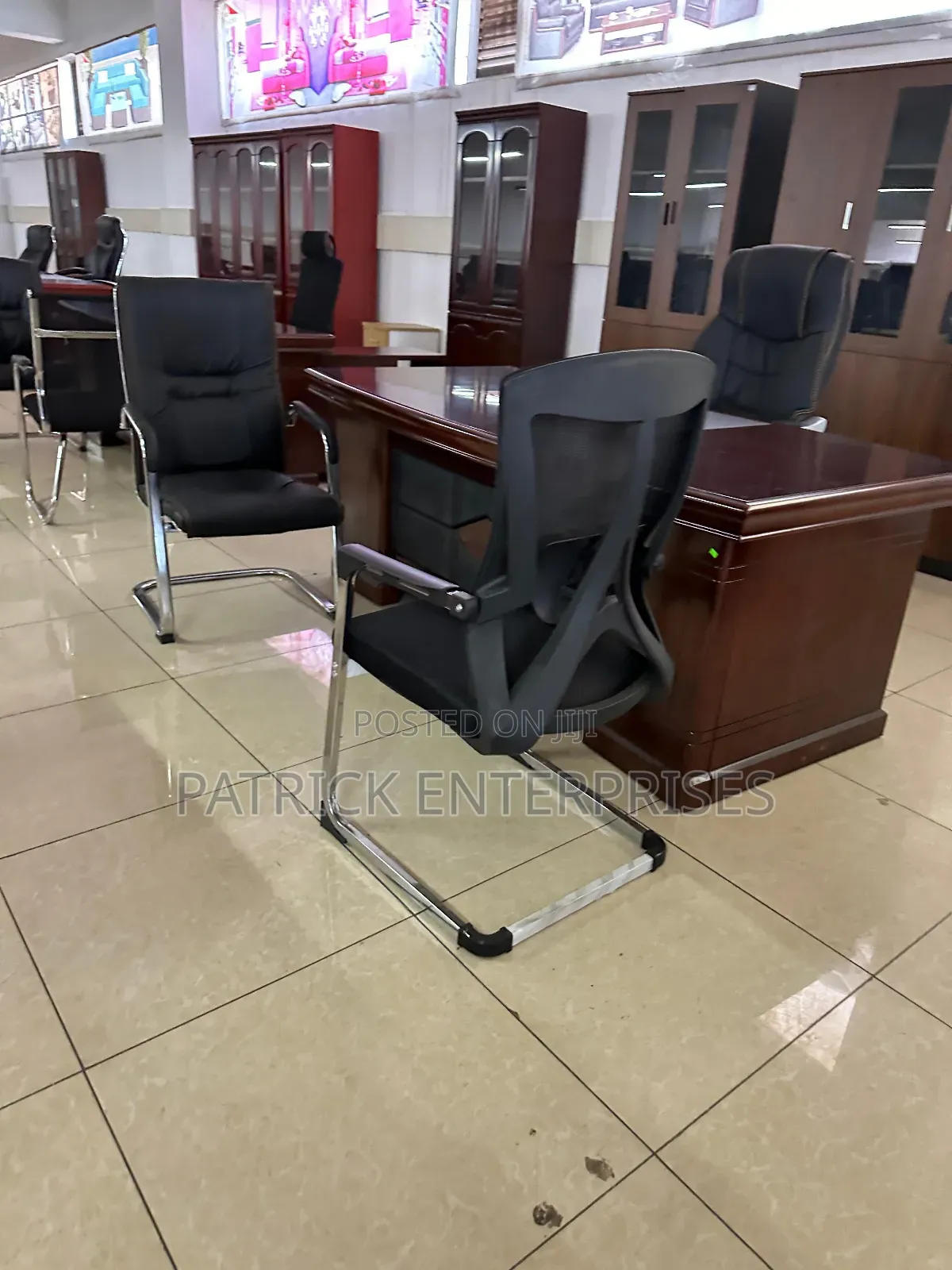 Executive Impotent Morden Mahogany Office Desk