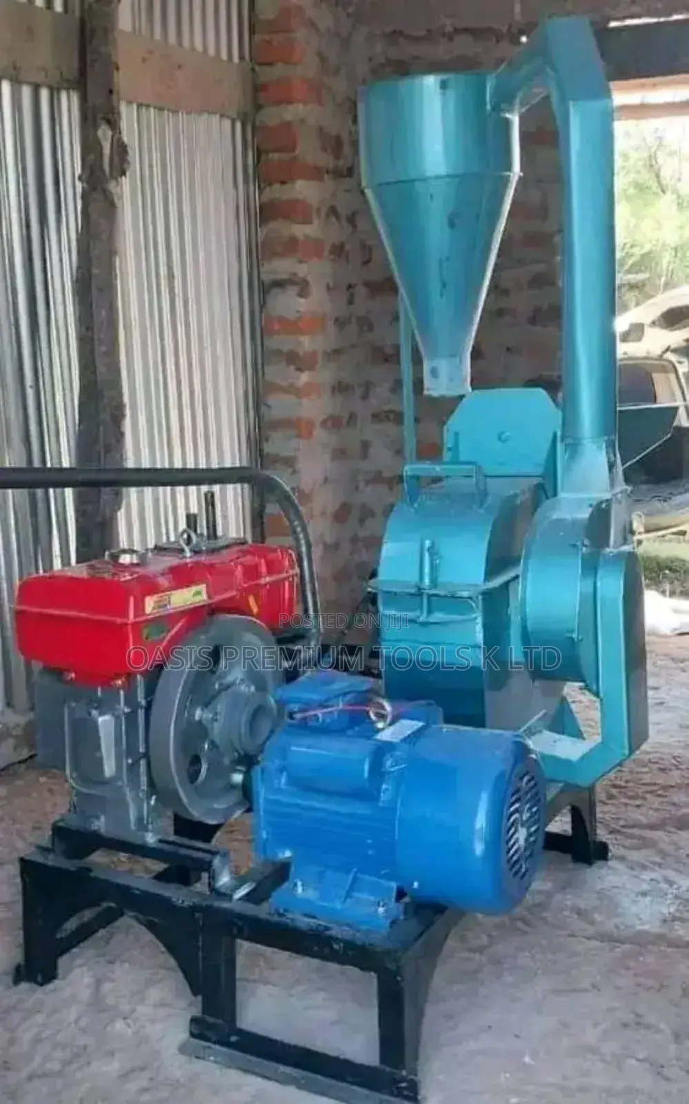 Combined Diesel and Electric Poshomill
