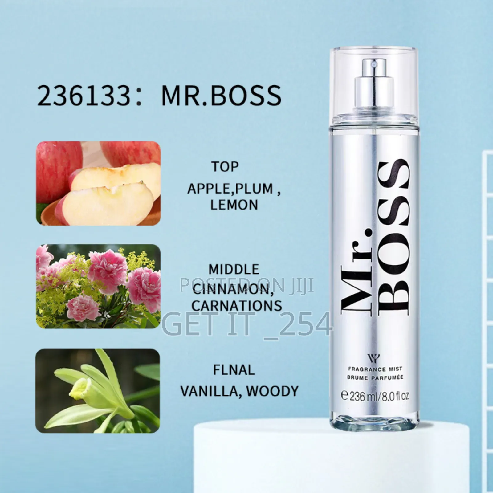 *Men Perfume Body Mist*
 236 Ml 
R,