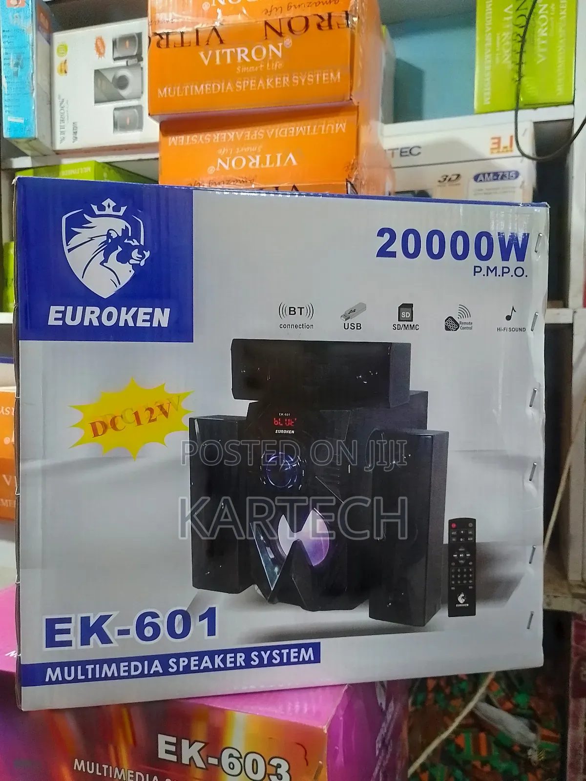 Euroken 3.1CH EK601 Sound System -20000w