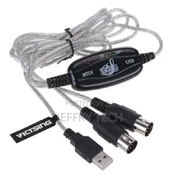 Usb in-Out Midi Cable Converter