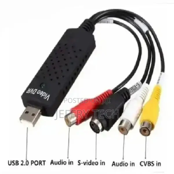 Easycap Usb DVR Easycap Video Adapter With Audio Cables