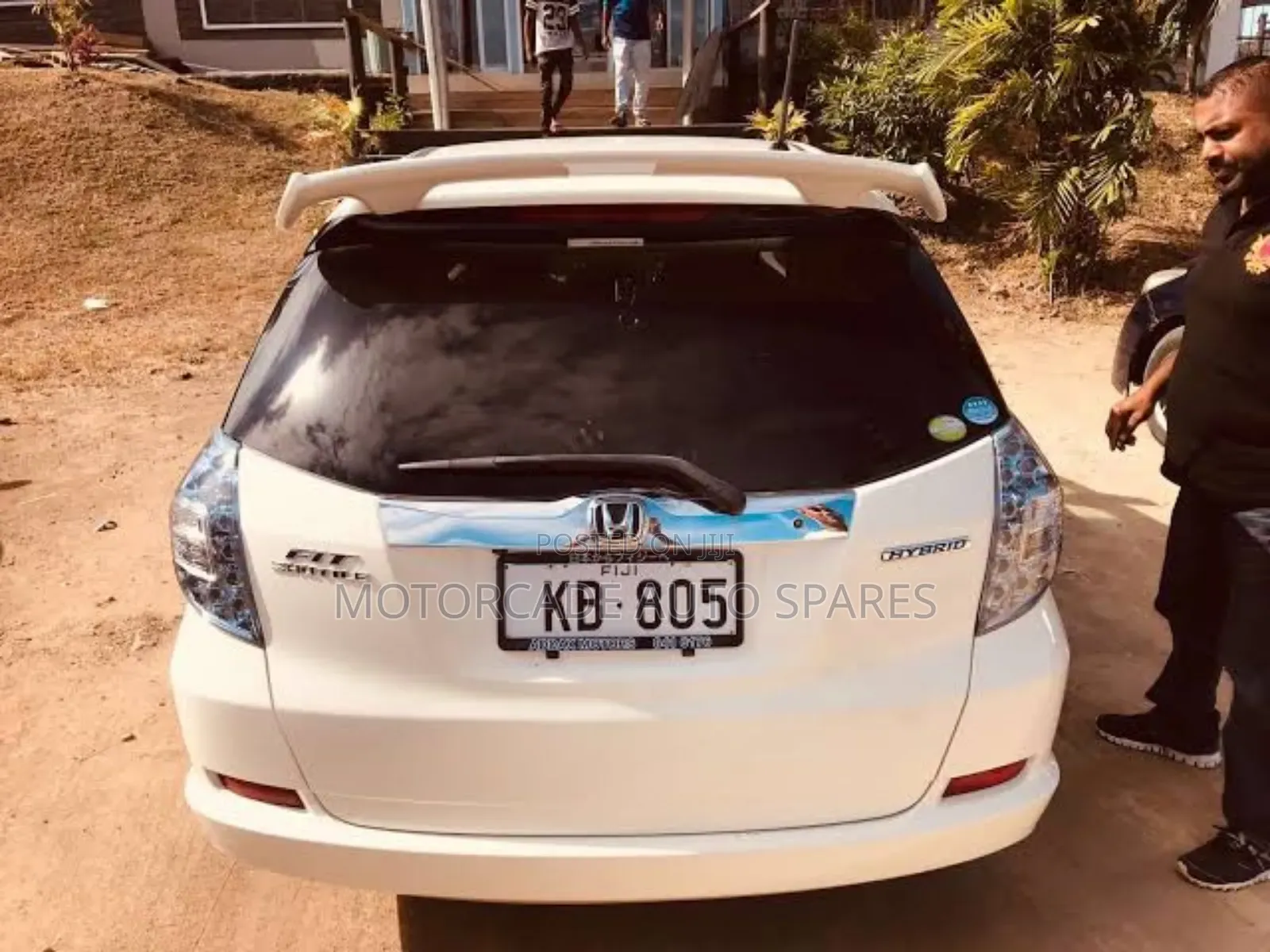Honda Fit Shuttle Spoiler