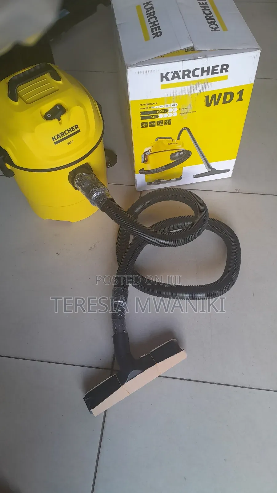 Wet Dry Vacuum Cleaner 15ltrs(Karcher WD1)