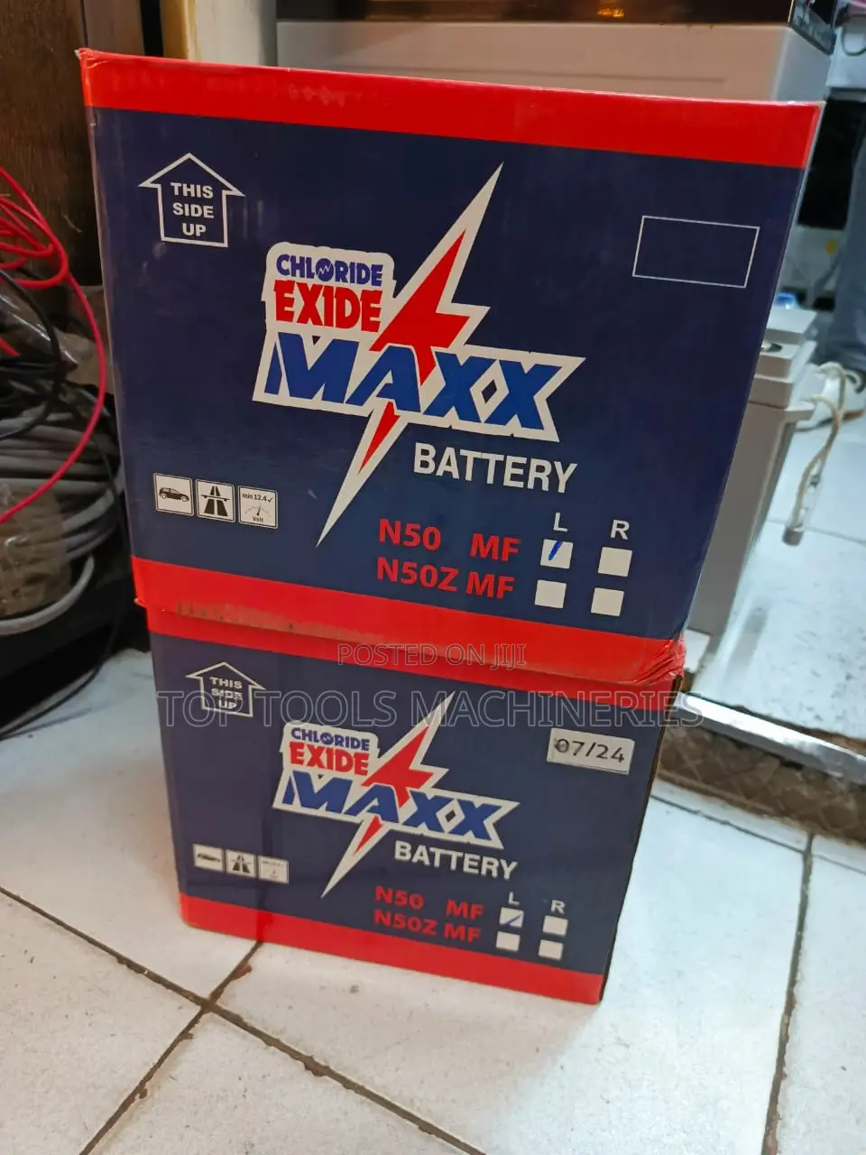 Chloride Exide MAXX N50 Dry Car Battery