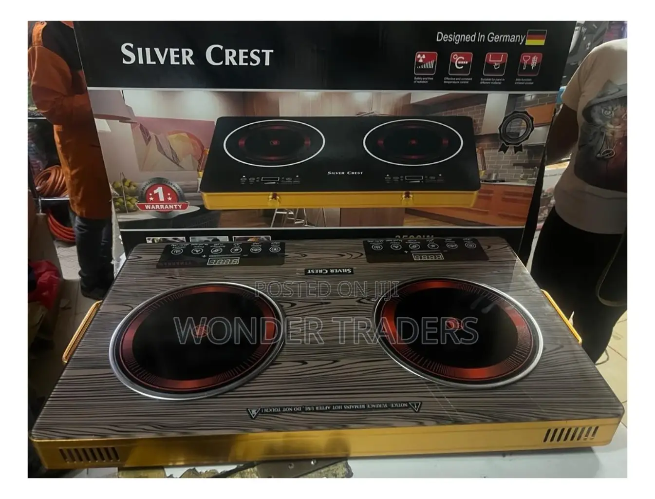 Electric Induction Double Cooker 3500watts