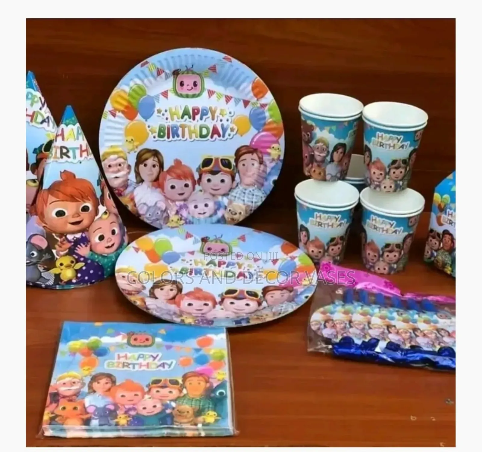 Cocomelon Party Items