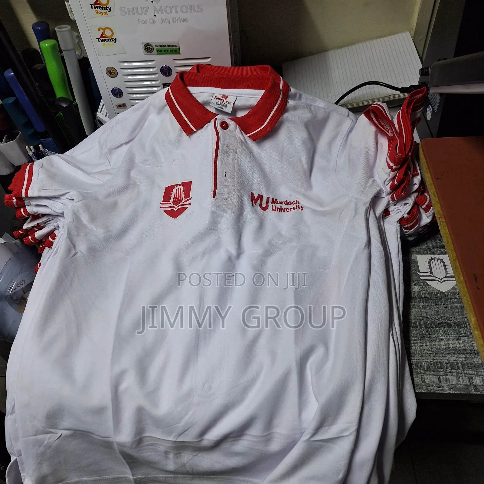 Two Colour Polo Shirts 