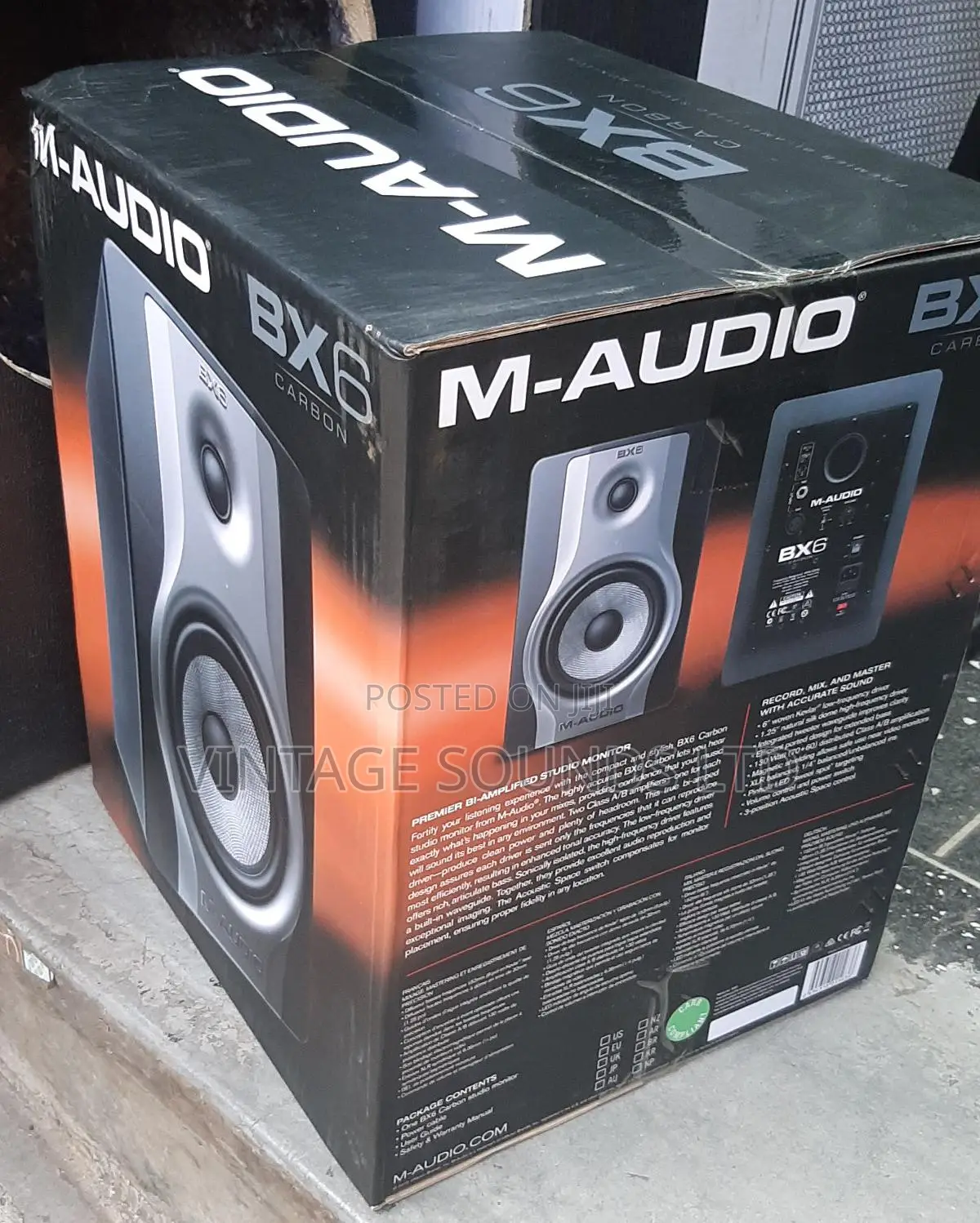 M Audio Bx6 Studio Monitor Speakers