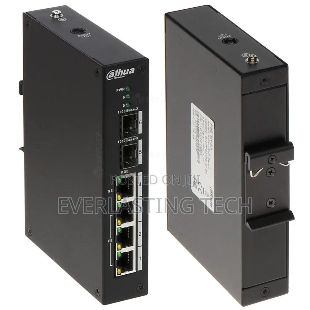 Dahua PFS3206-4P-96 4-Port Poe Switch (Unmanaged)