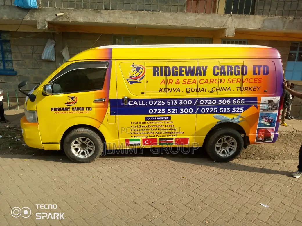 School Van Design Printing and Branding