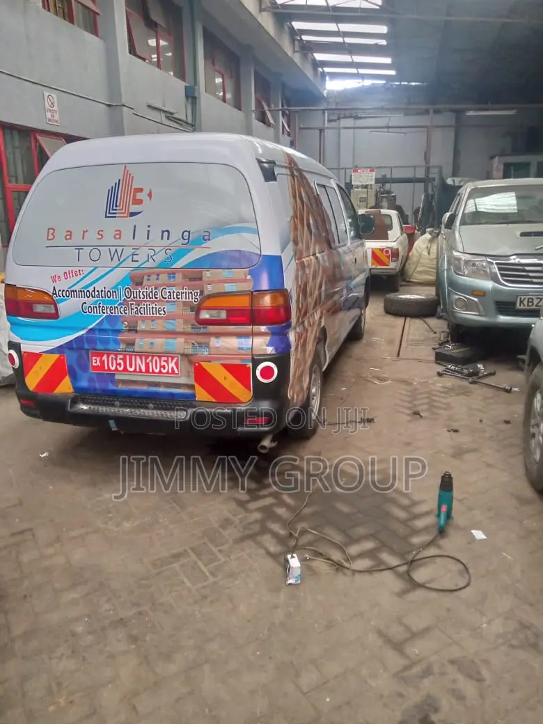 Construction Van Printing and Branding