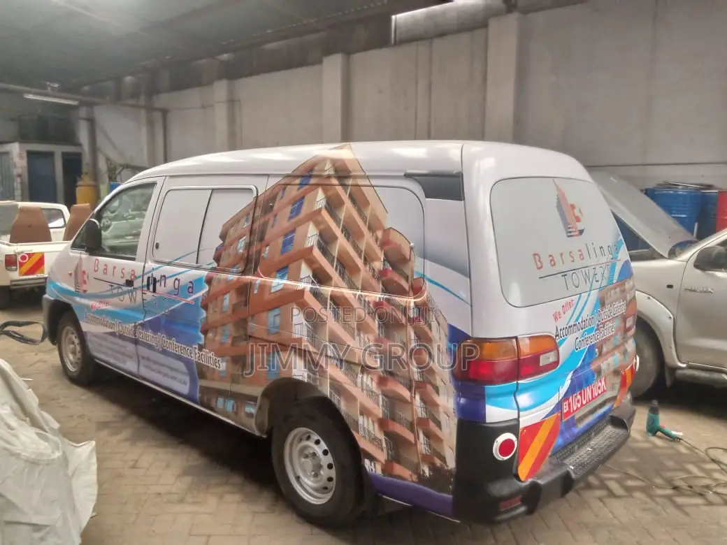 Construction Van Printing and Branding