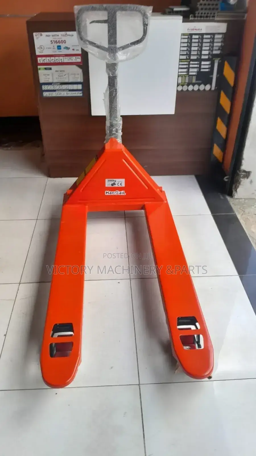 Haosail 3TONNE 685mm Wide Hydraulic Hand Push Truck/Trolley
