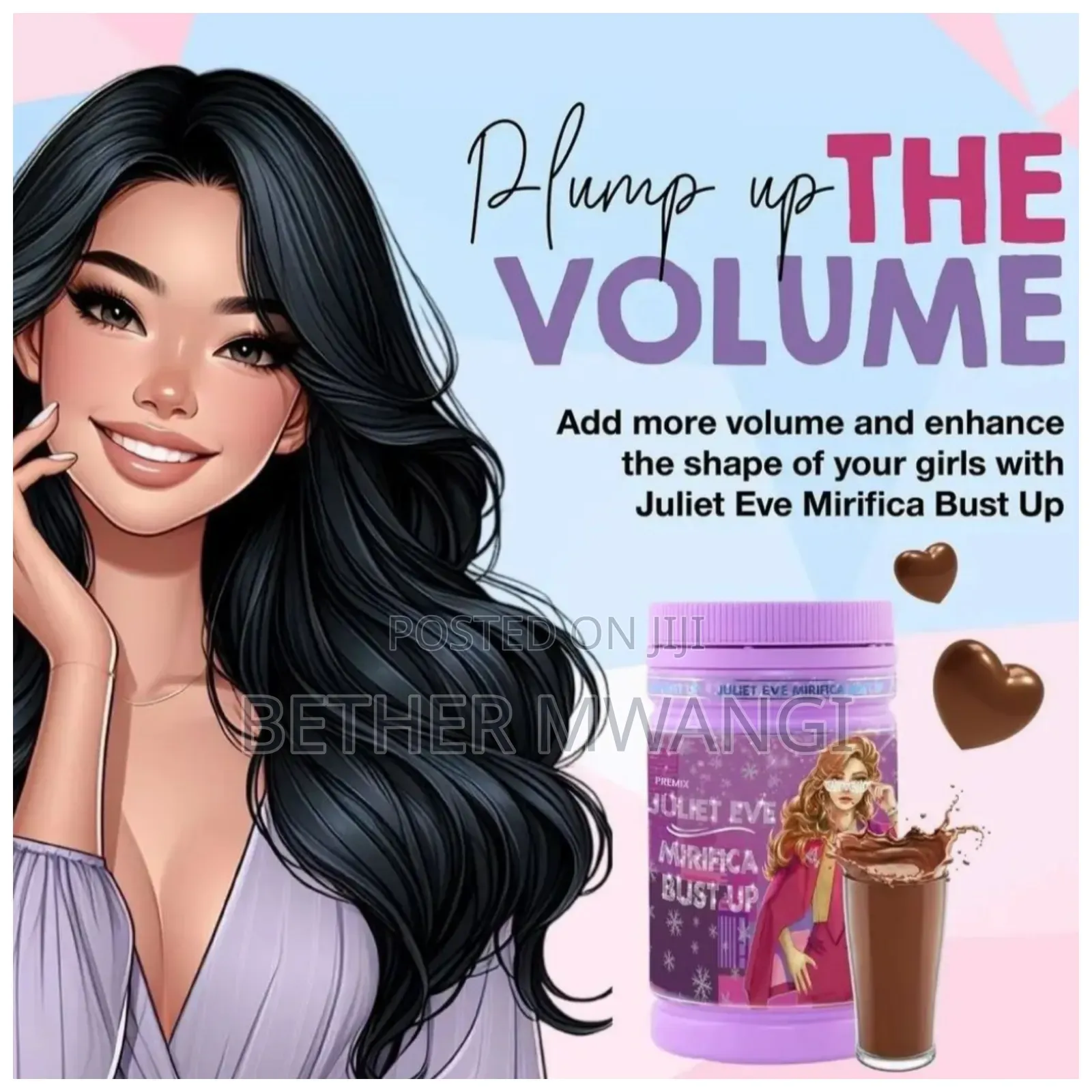 Juliet Eve Mirifica Bust Up in Kenya