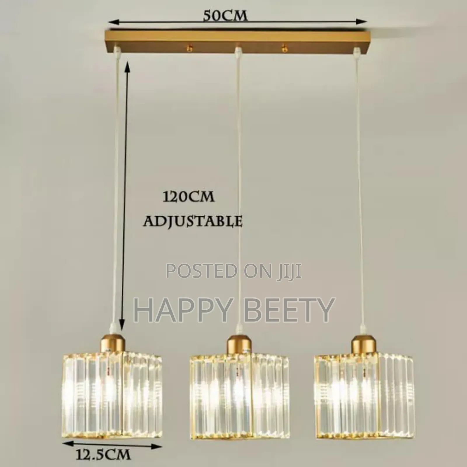Nordic 3 in 1 Ceiling Crystal Chandelier