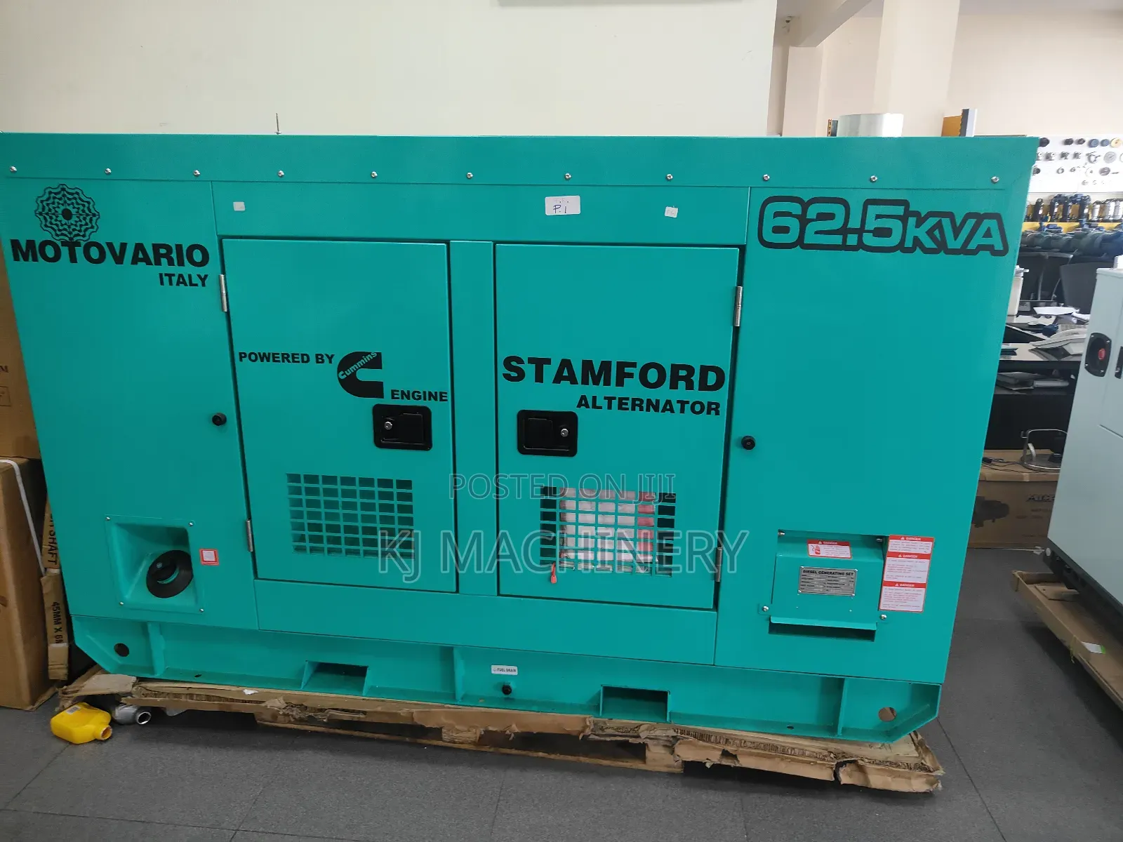 Cummins 62kva Prime Diesel Silent Generator With Inbuilt Ats