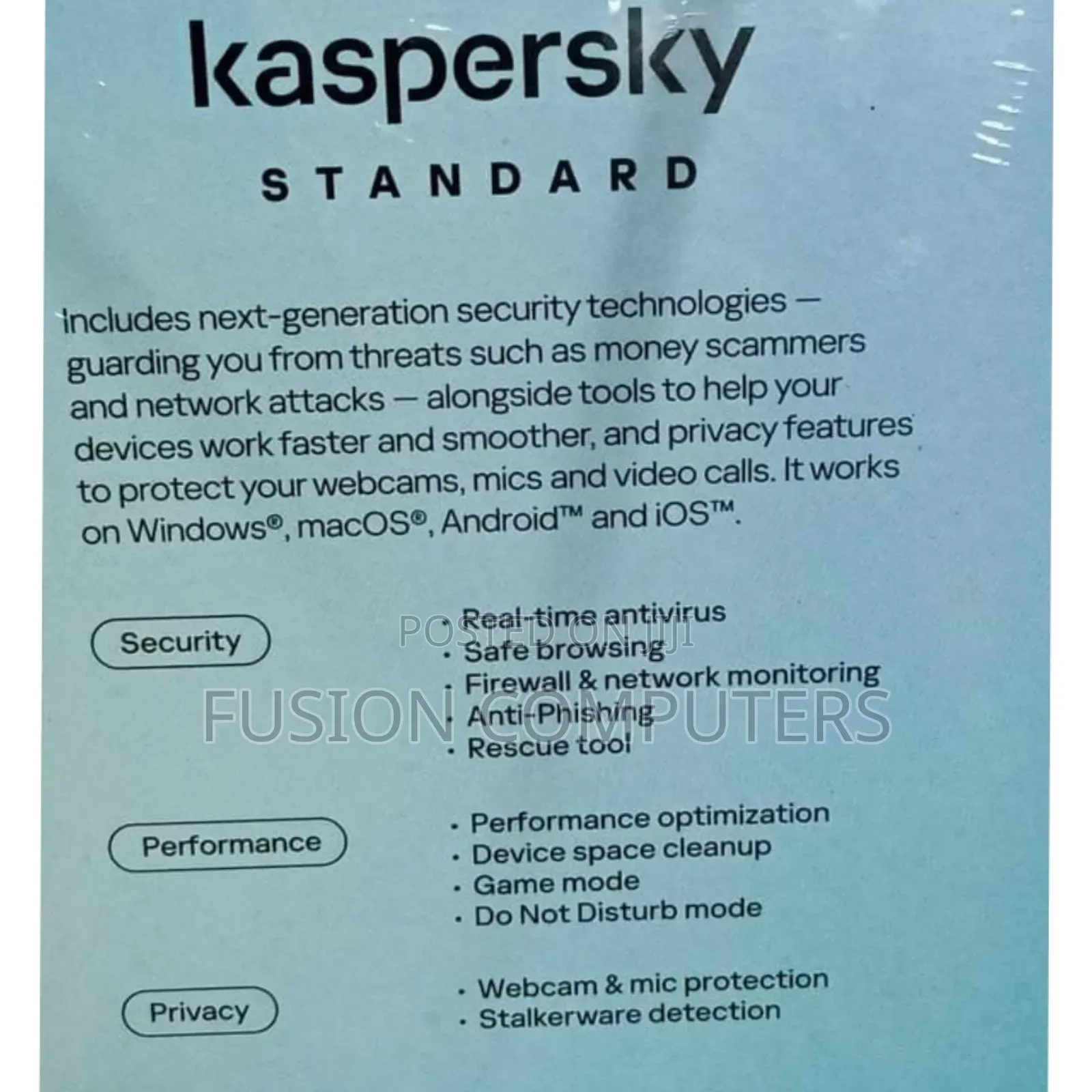 Kaspersky Standard Anti-Virus | 1 Device