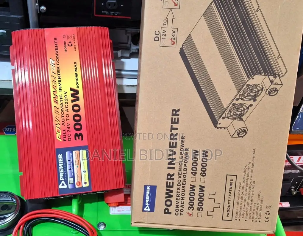 Premier Power Inverter Dc To Ac 3000watts - 6000w